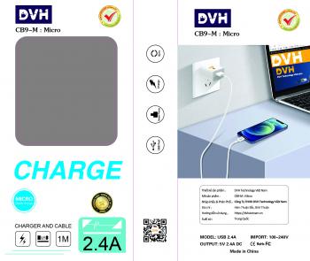 Bộ sạc tiêu chuẩn 2.4A 