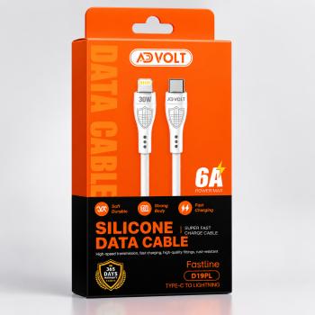 Cấp silicon sạc nhanh ADVOLT D19PL